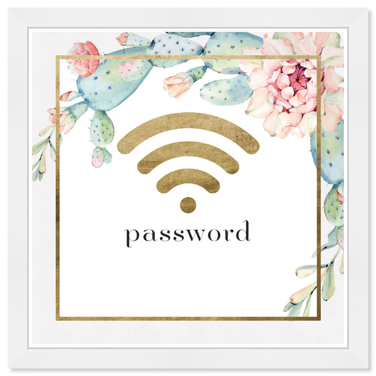 Succulent Gold Wifi