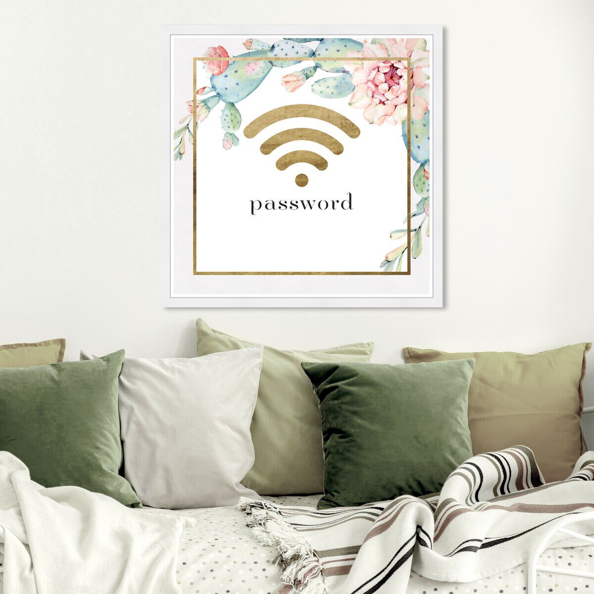Succulent Gold Wifi Secondary image