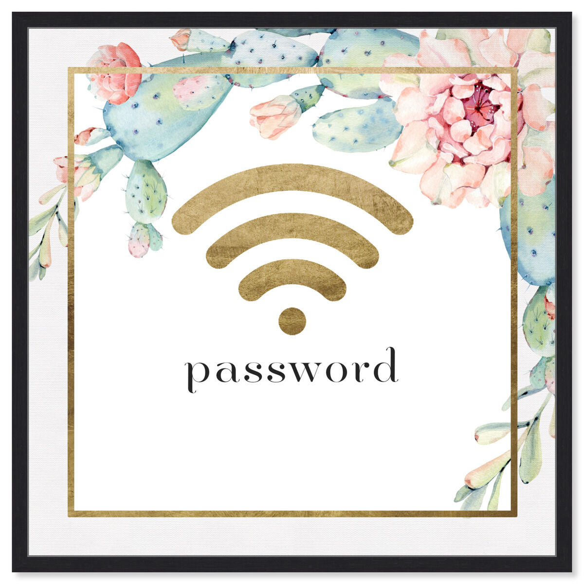 Succulent Gold Wifi