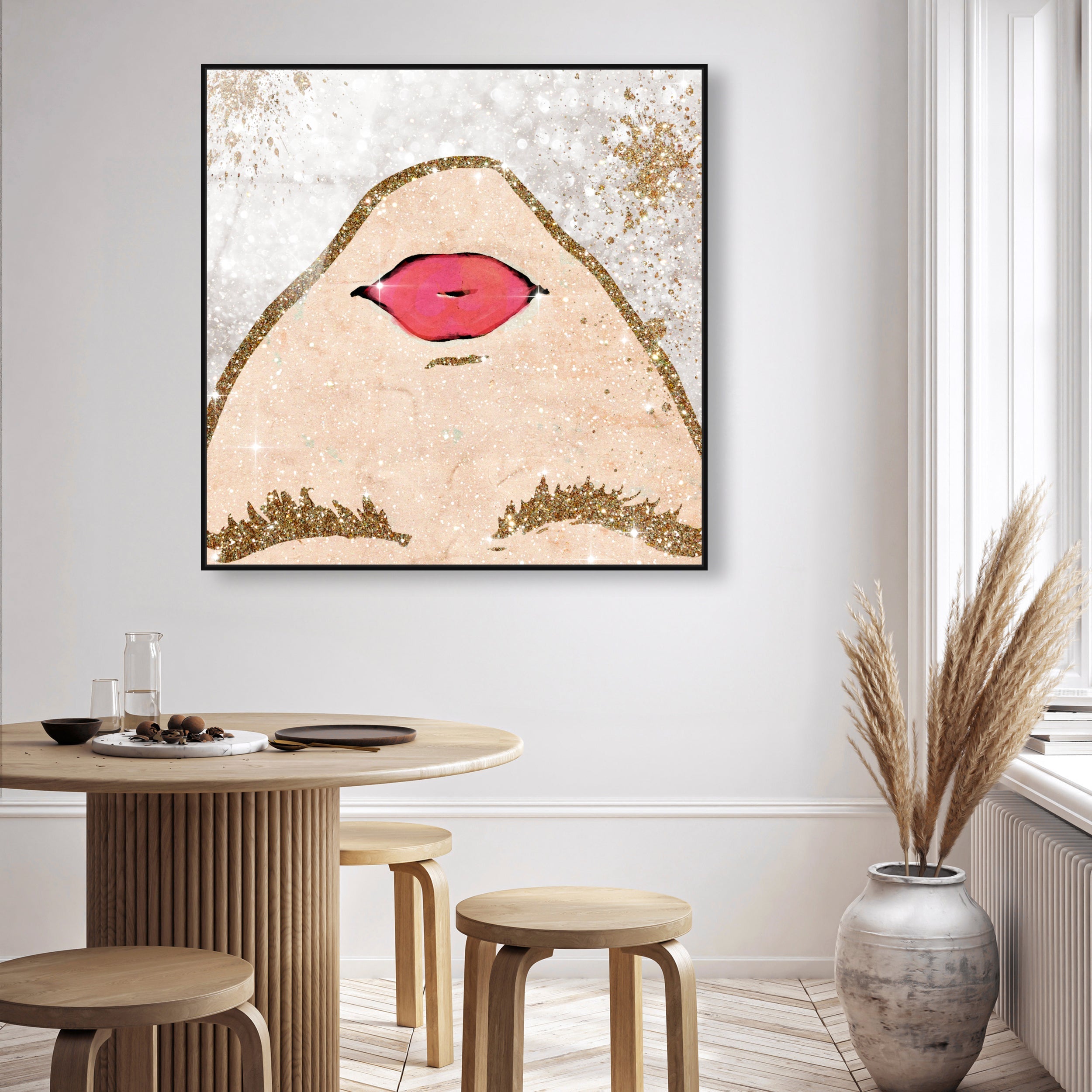 Glitter Coveted Girl Square