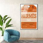 Paris Fashion Luggage Tag