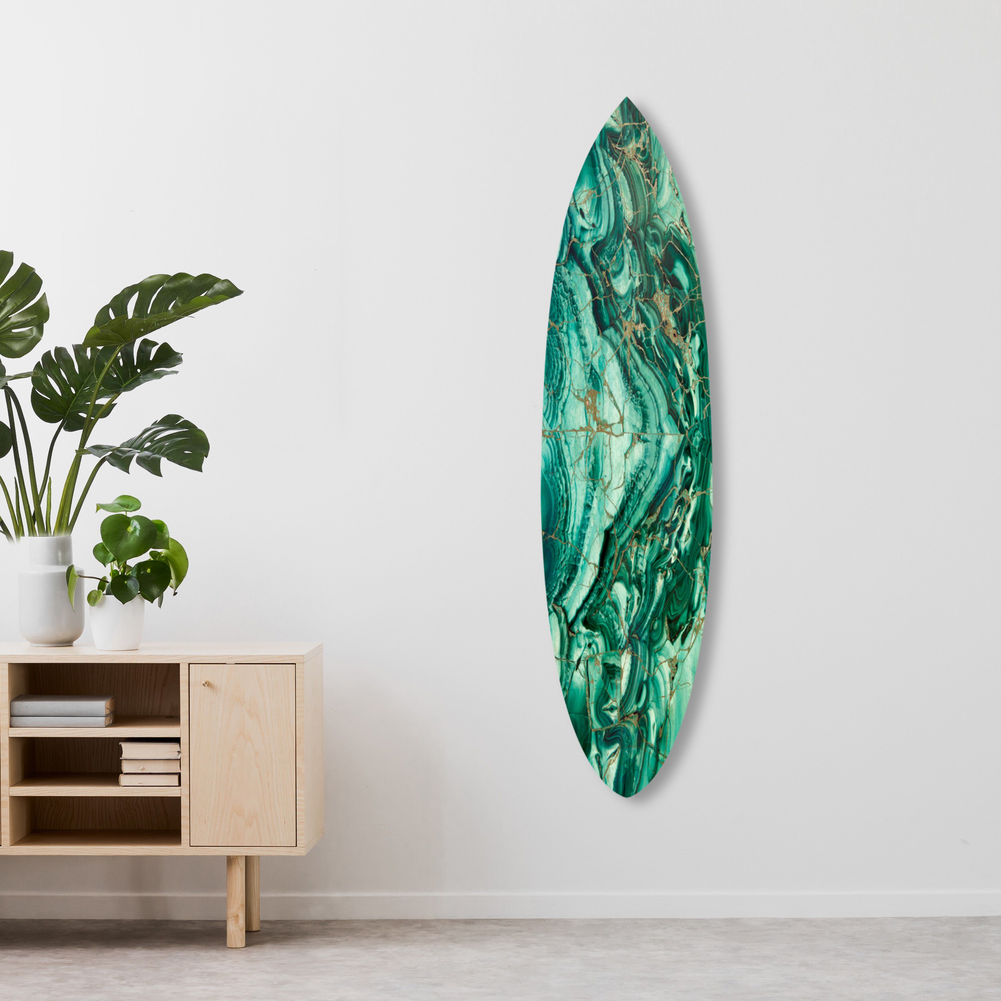 Malachite Surf Board