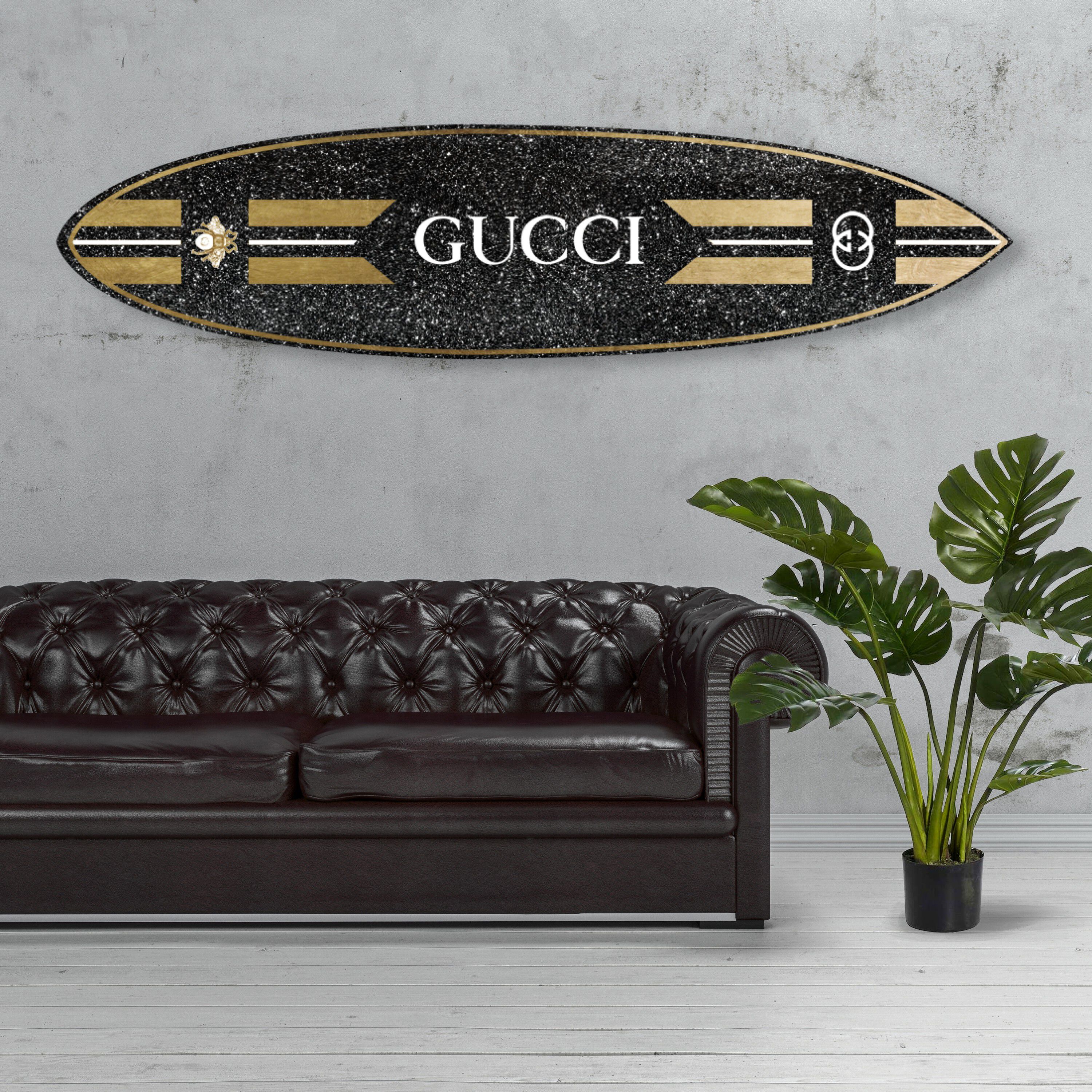 Italian Bee Surf Board Secondary image