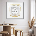 All White French Paint