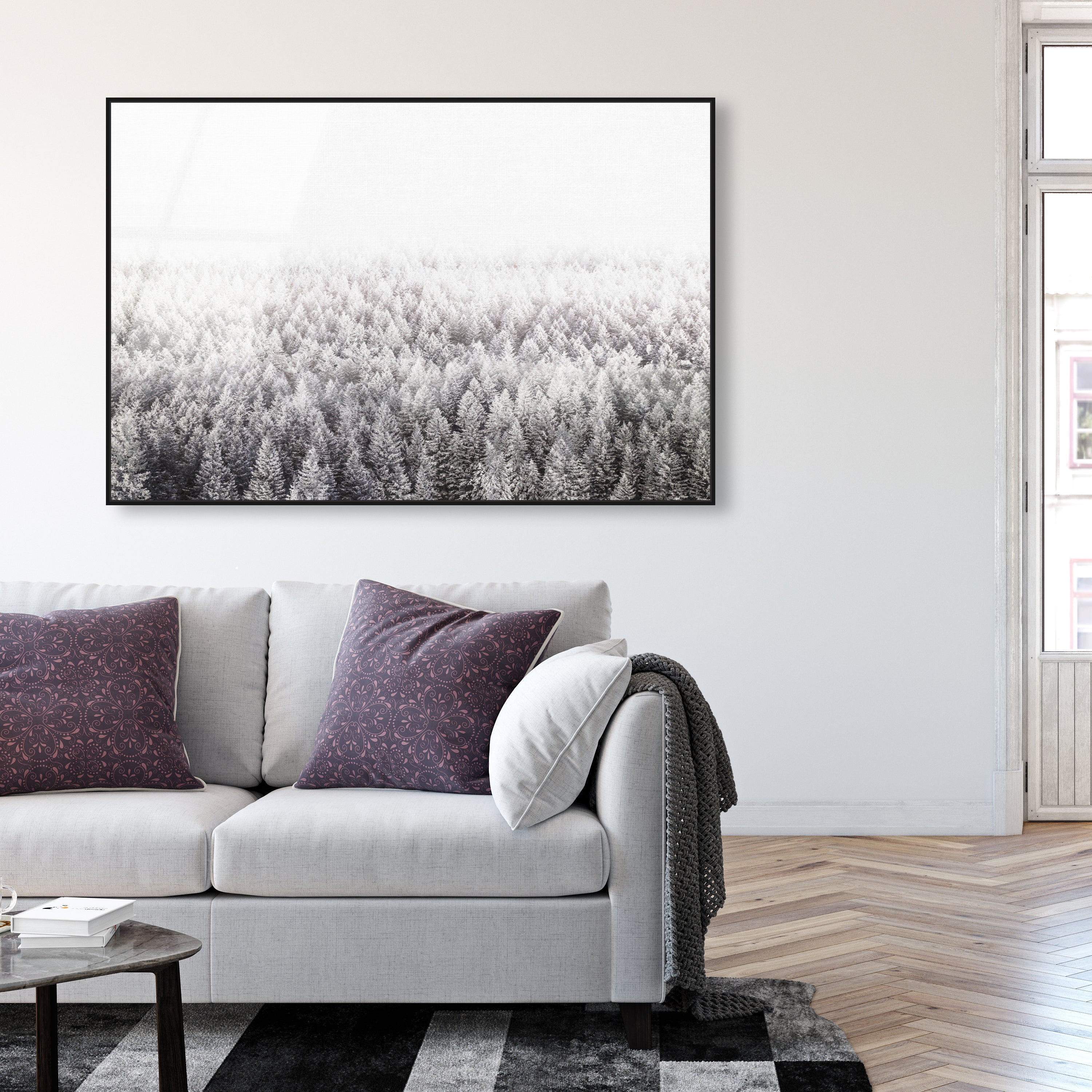 Pine Forest  Gray