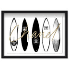 Surfing Paris White