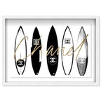 Surfing Paris White