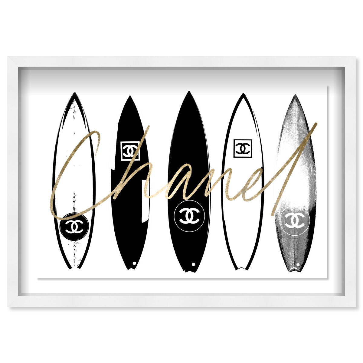 Surfing Paris White
