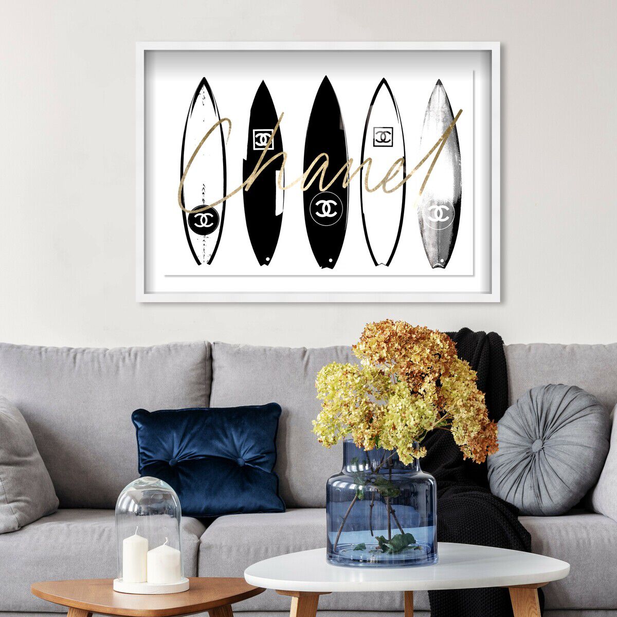 Surfing Paris White