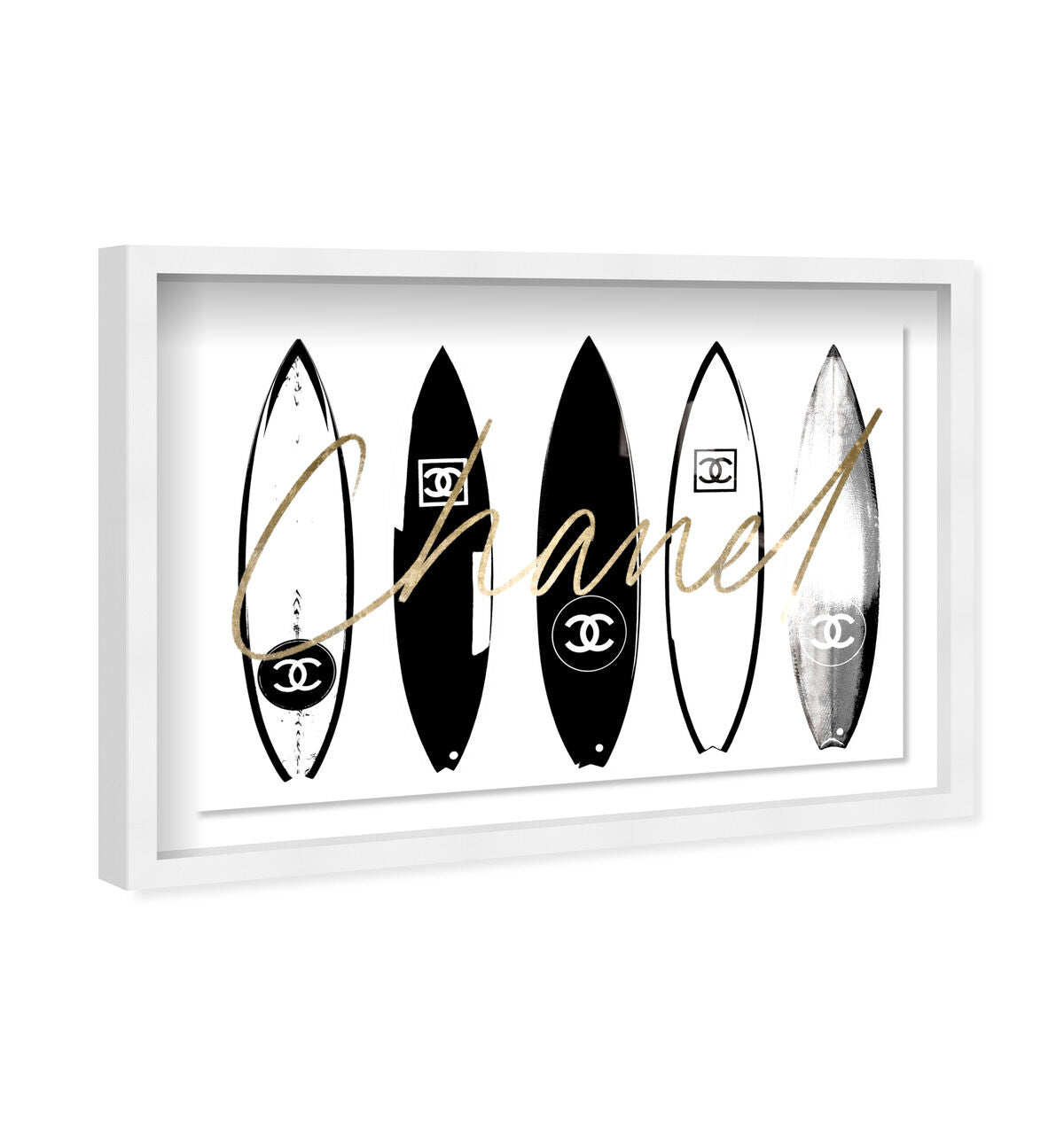 Surfing Paris White
