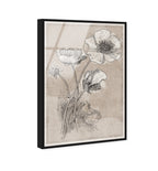 Poppies on Linen