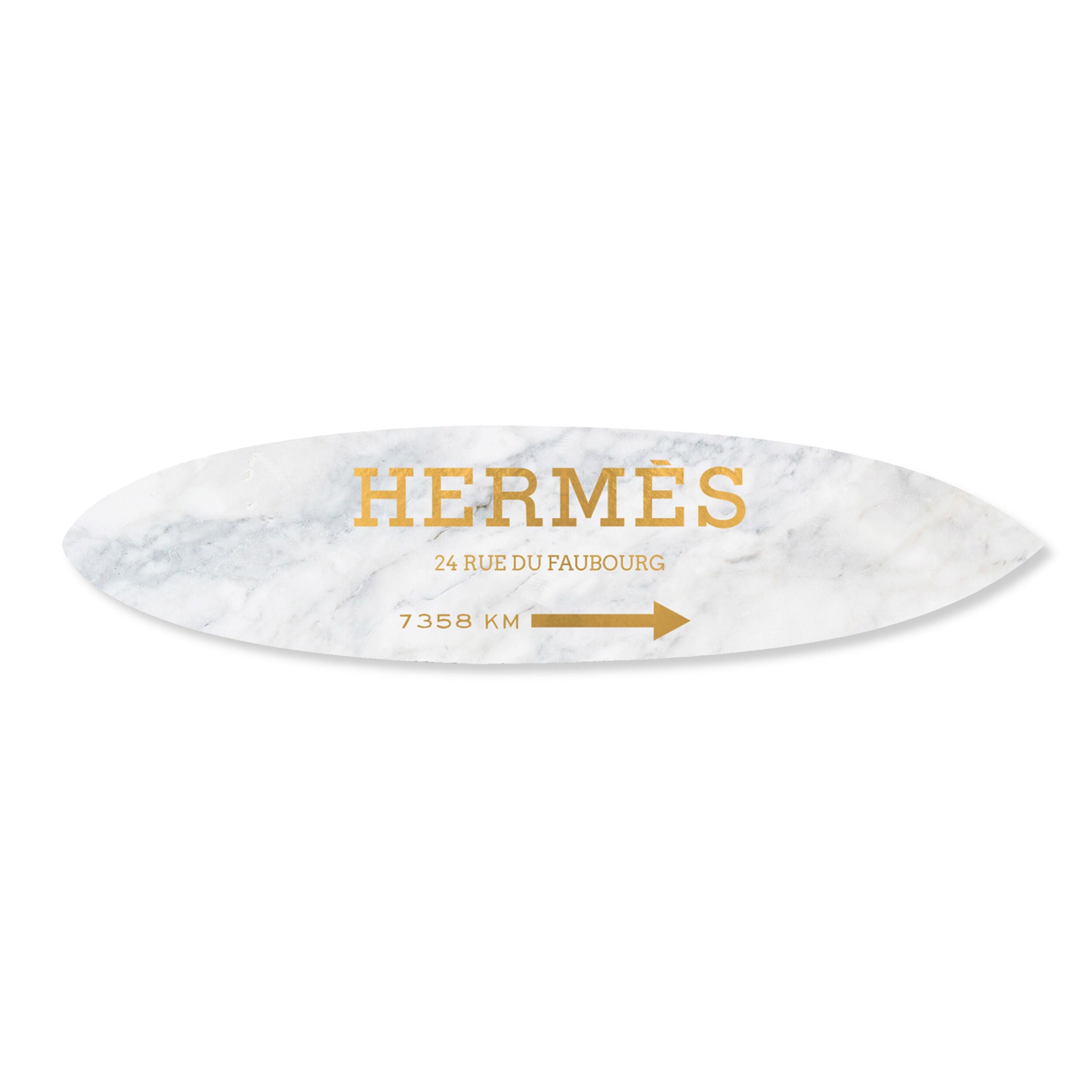 Fab Surfboard Marble Main image