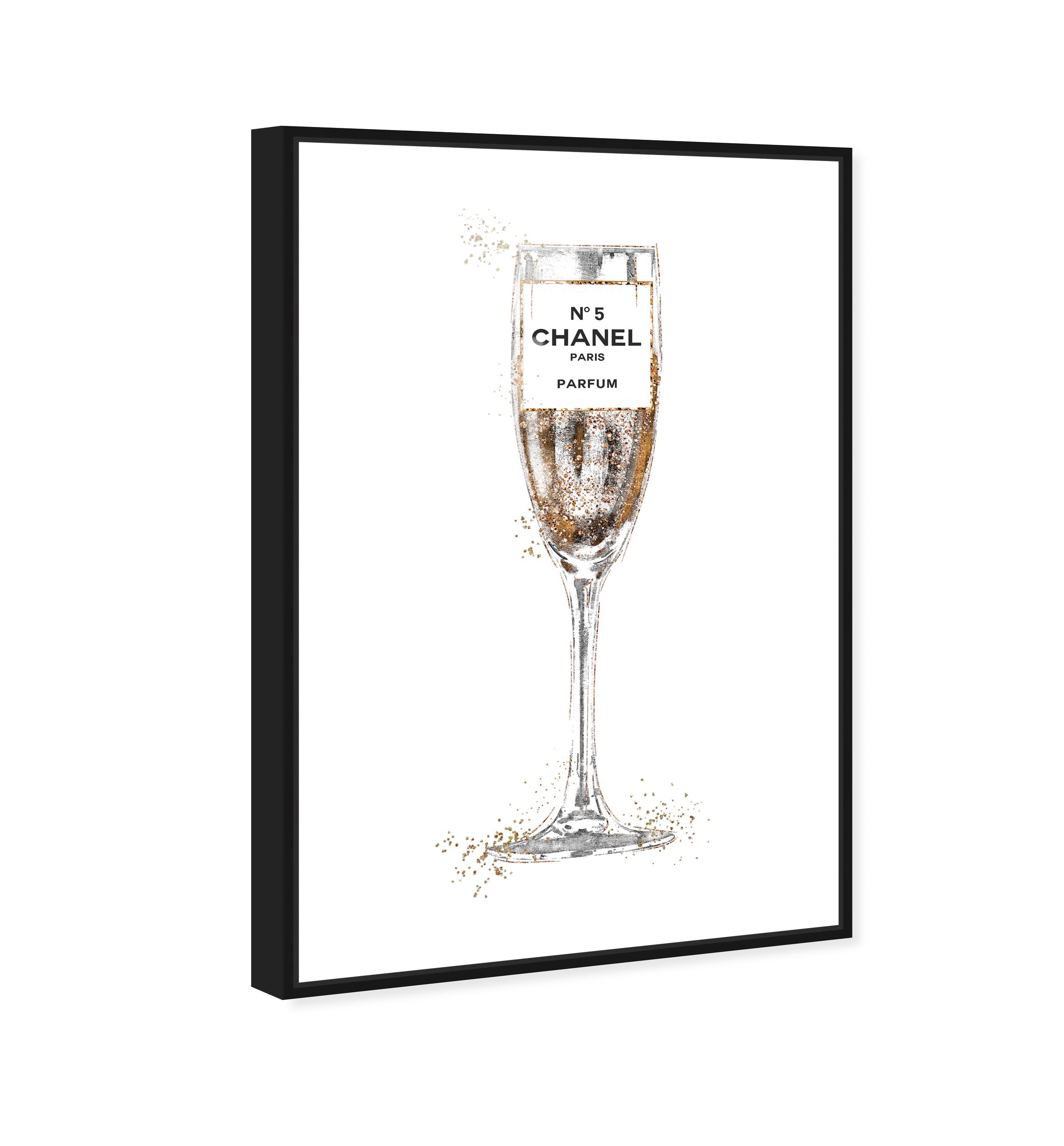 Glam Bubbly Champagne Perfume White