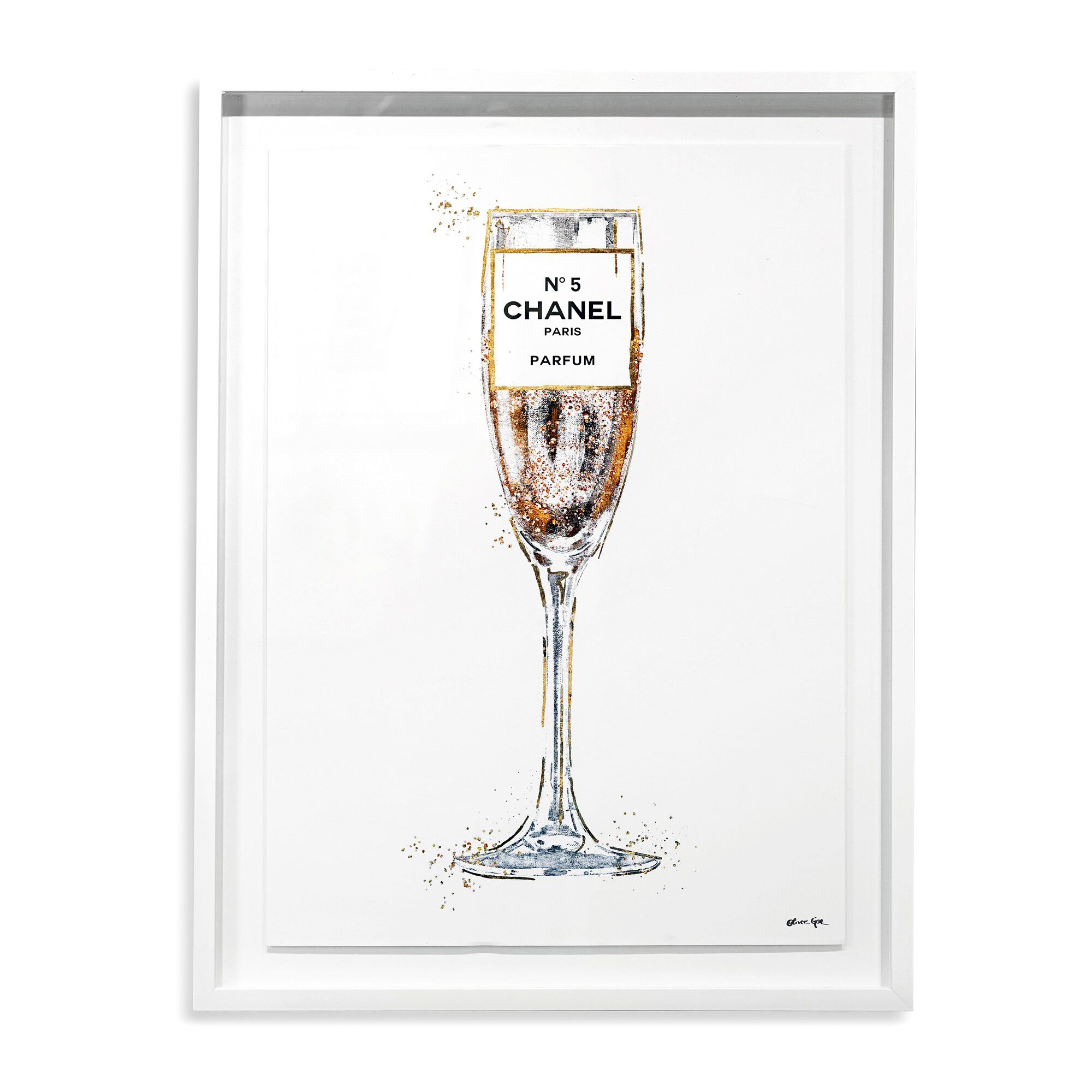 Glam Bubbly Champagne Perfume White Main image