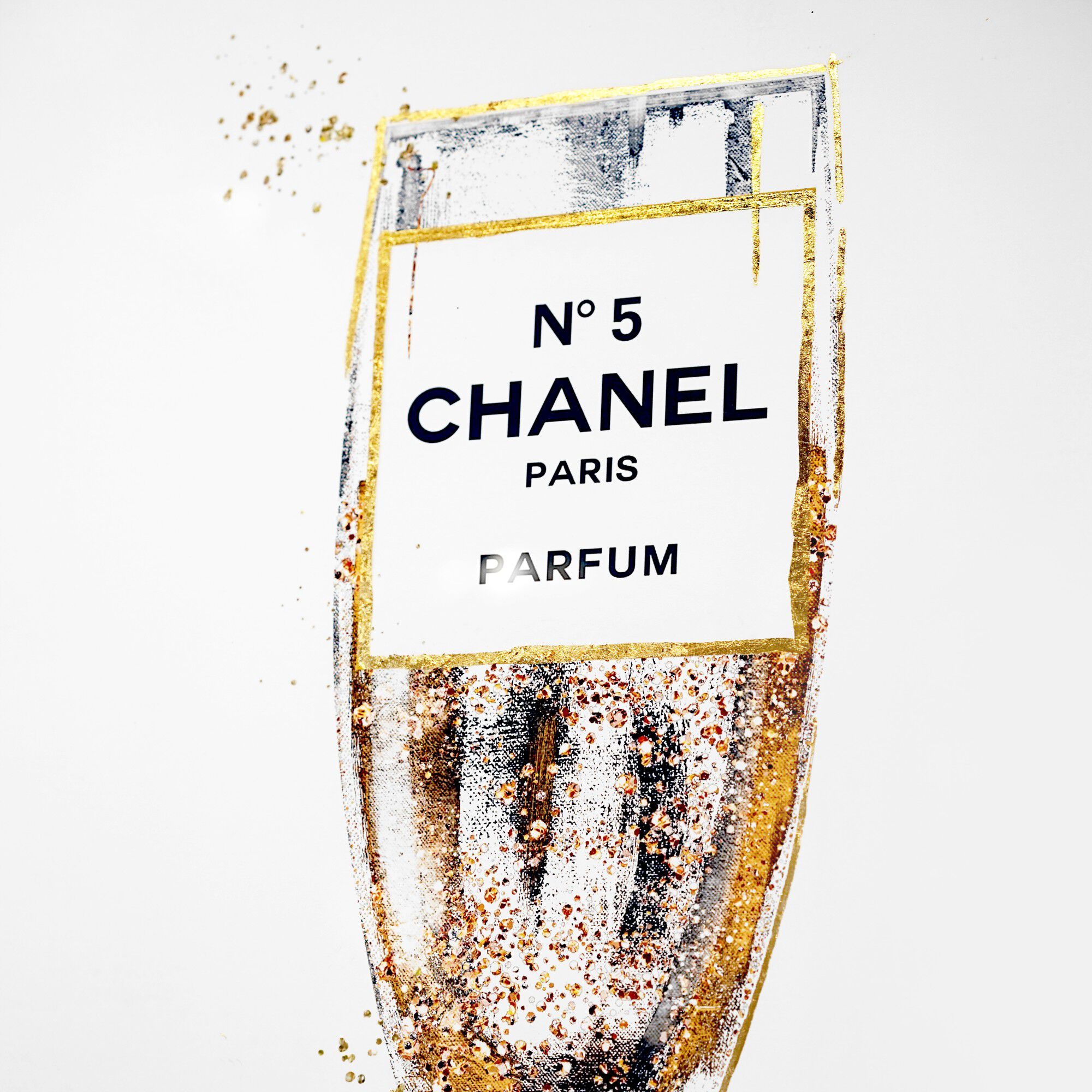 Glam Bubbly Champagne Perfume White Secondary image