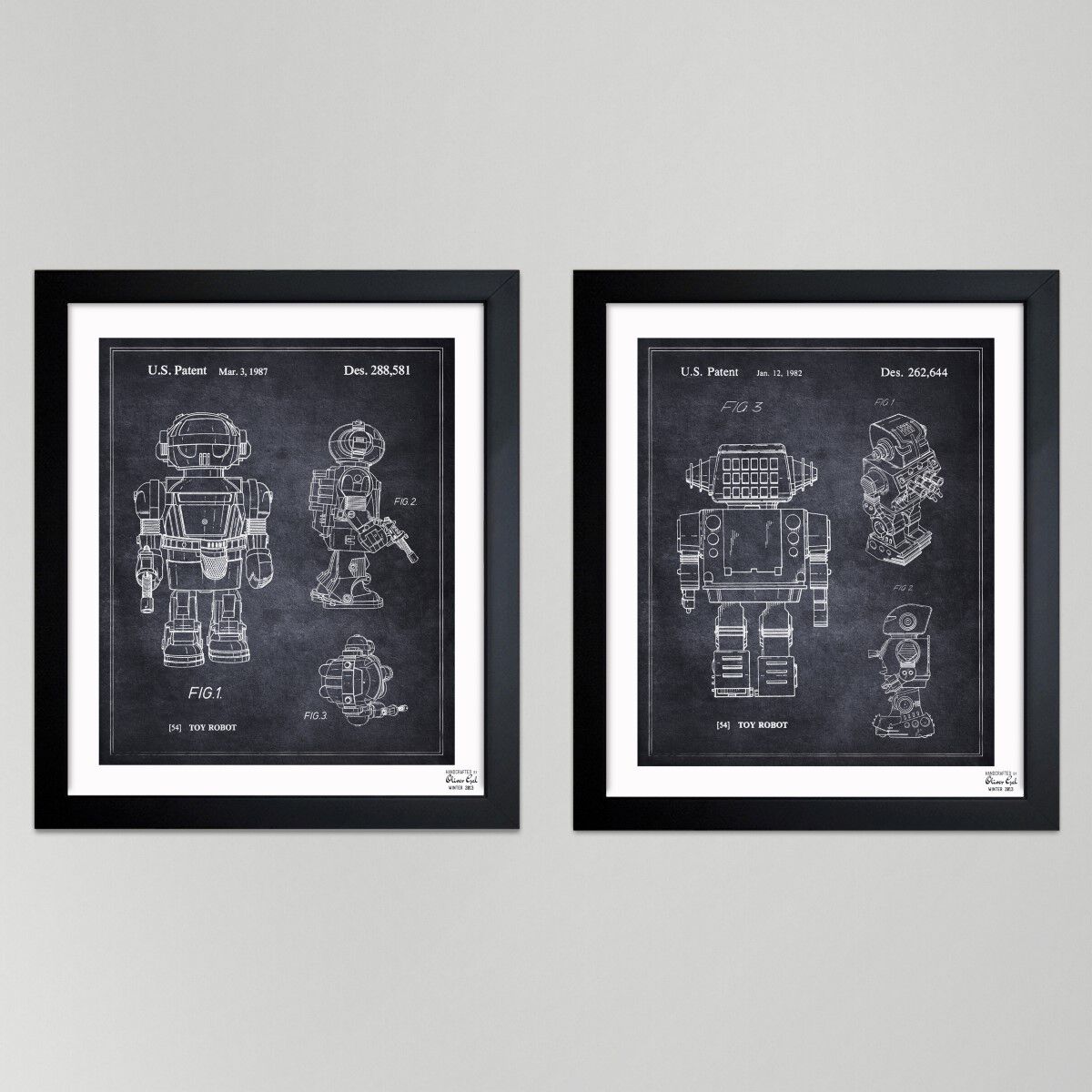 Toy Robots Pack of Two
