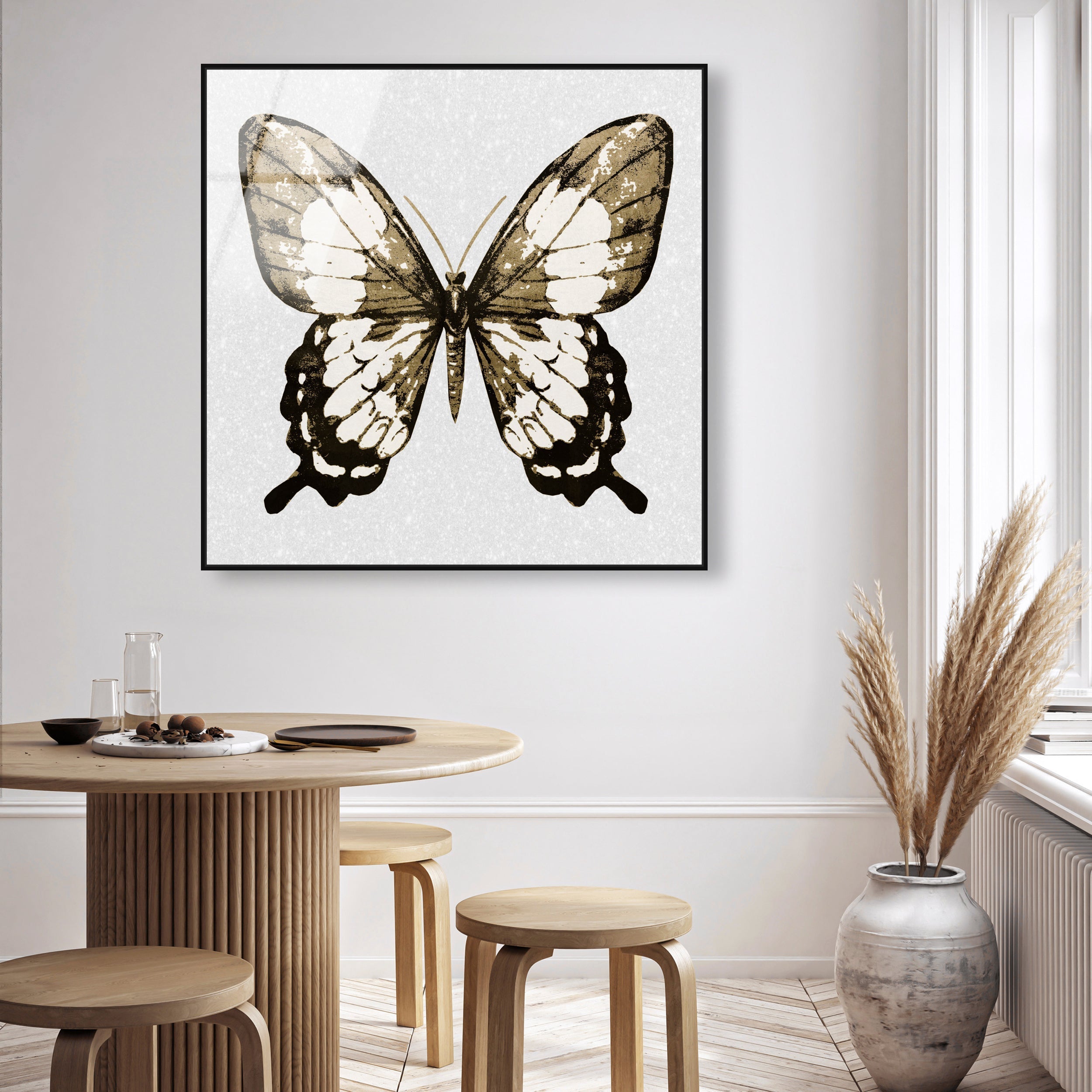 Butterfly Gold and Black