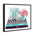 Modestly Aquamarine Display