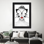 Red Duchess - Displayed in a shadowbox