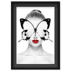 Red Duchess - Displayed in a shadowbox