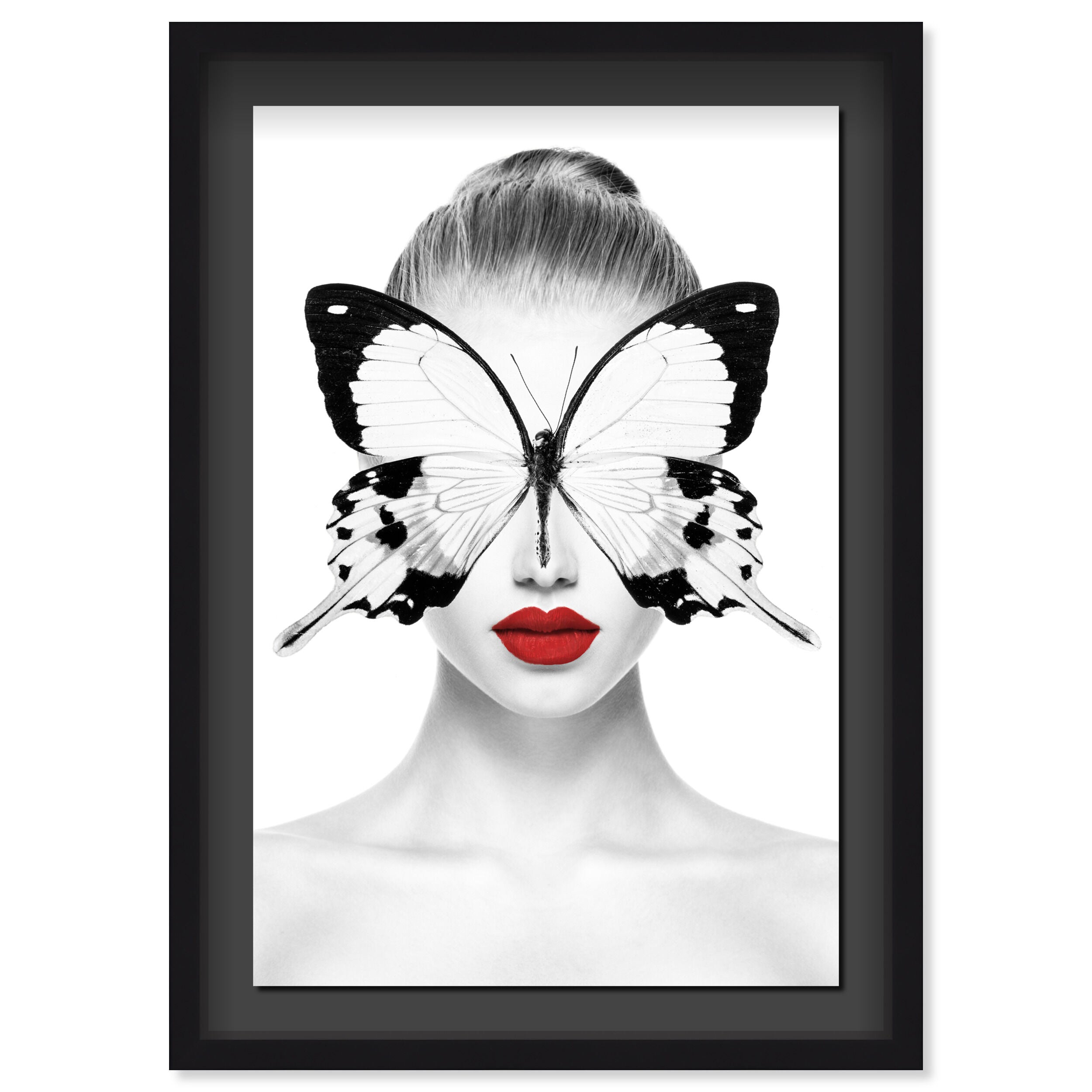 Red Duchess - Displayed in a shadowbox