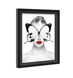 Red Duchess - Displayed in a shadowbox