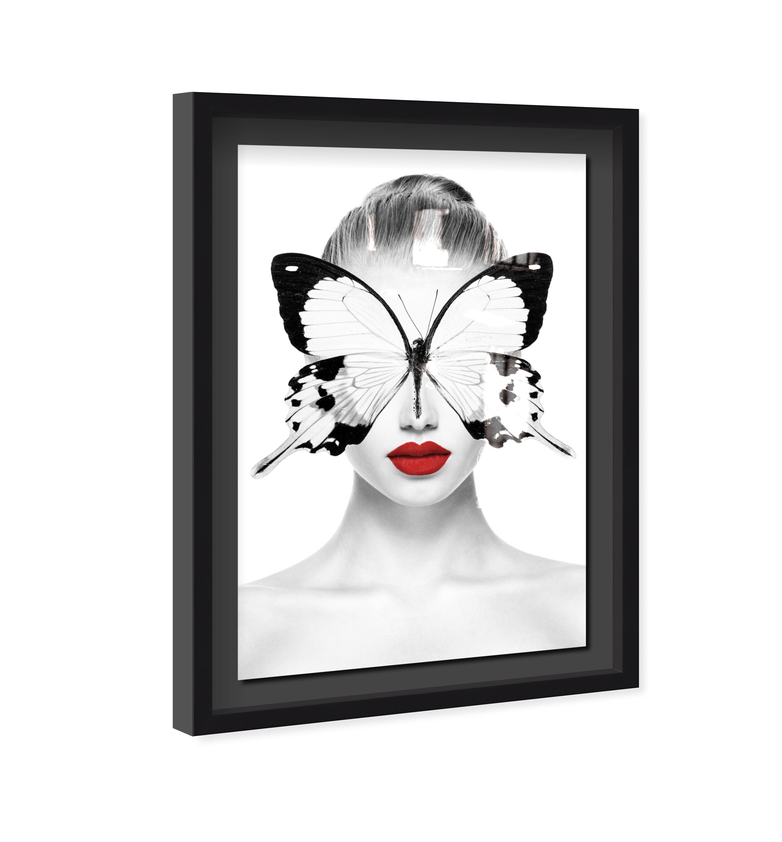 Red Duchess - Displayed in a shadowbox