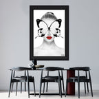 Red Duchess - Displayed in a shadowbox