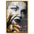 Cover Fashion Feathered Couture