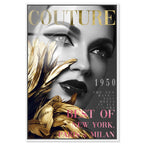 Cover Fashion Feathered Couture