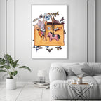 Doll Memories - Orange Butterflies Bag