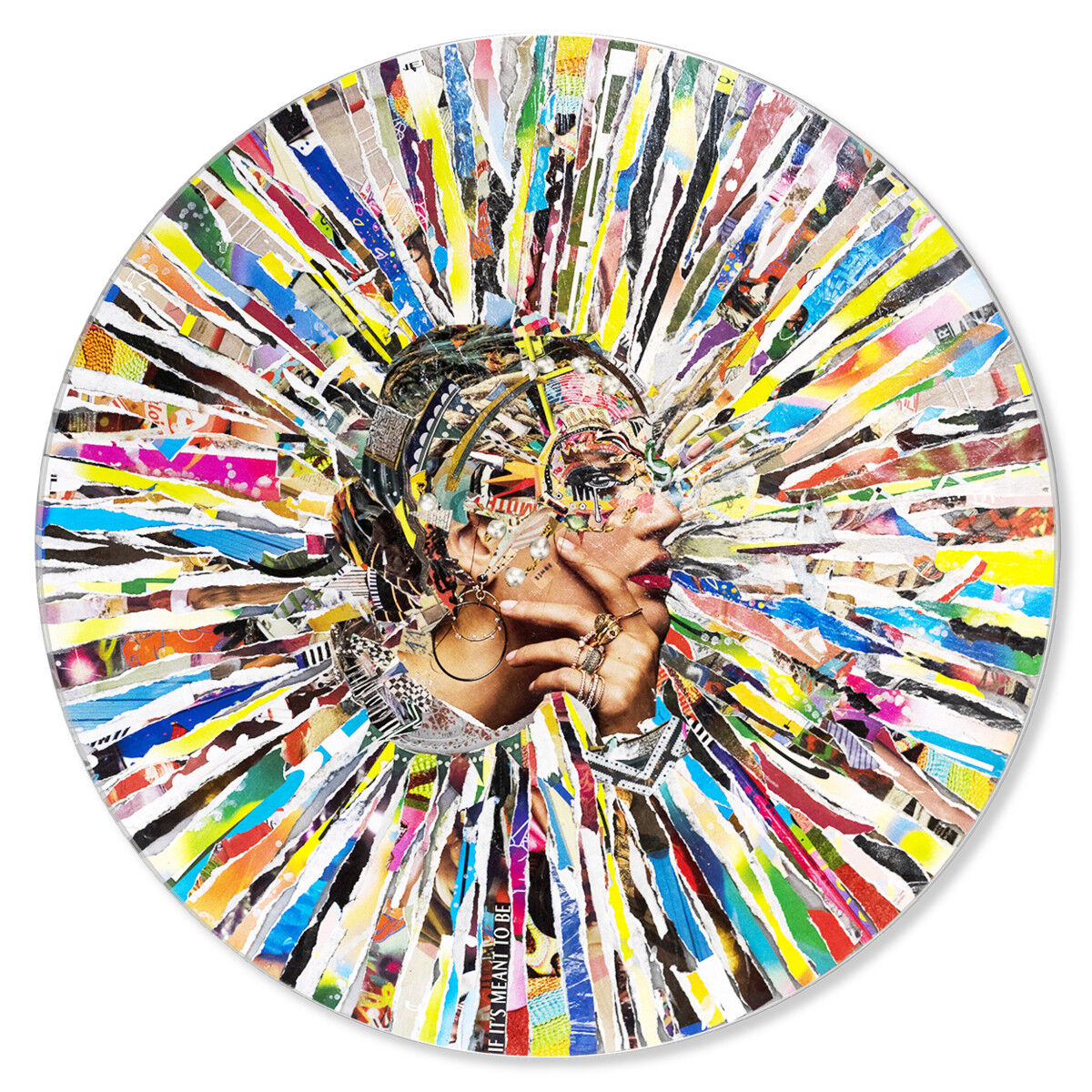 Katy Hirschfeld - Radiant Thoughts Round Main image
