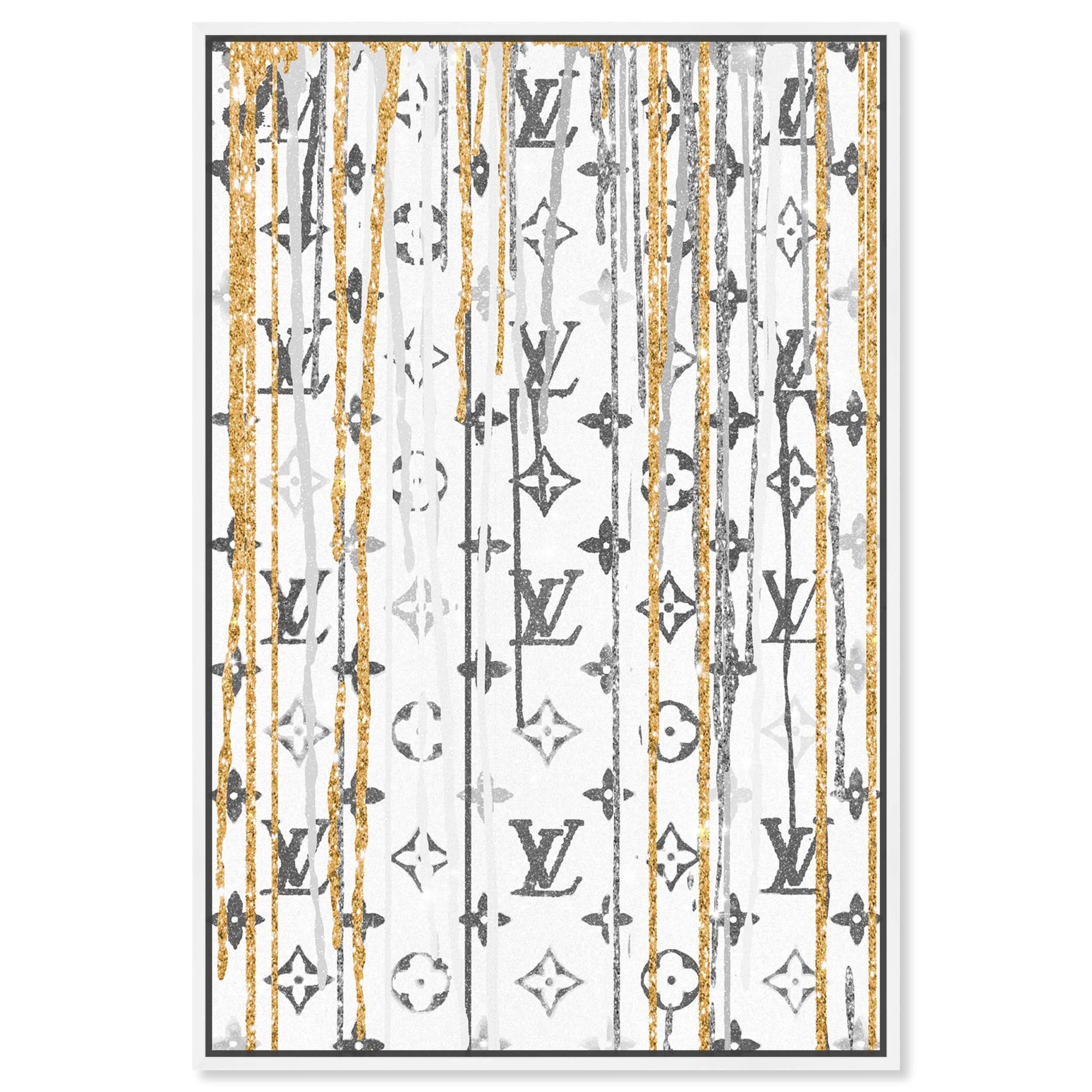 Luxury Drips Black and White