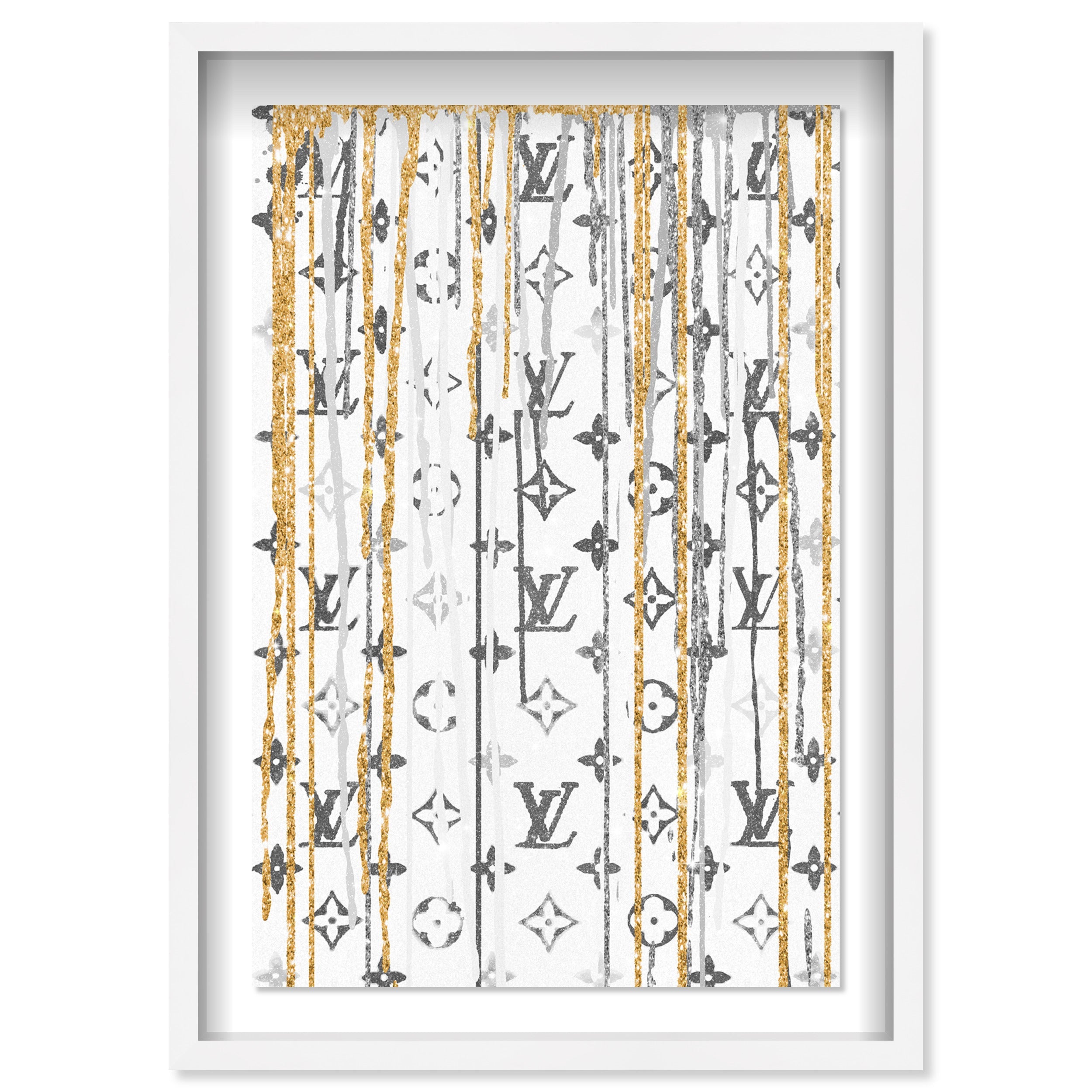 Luxury Drips Black and White