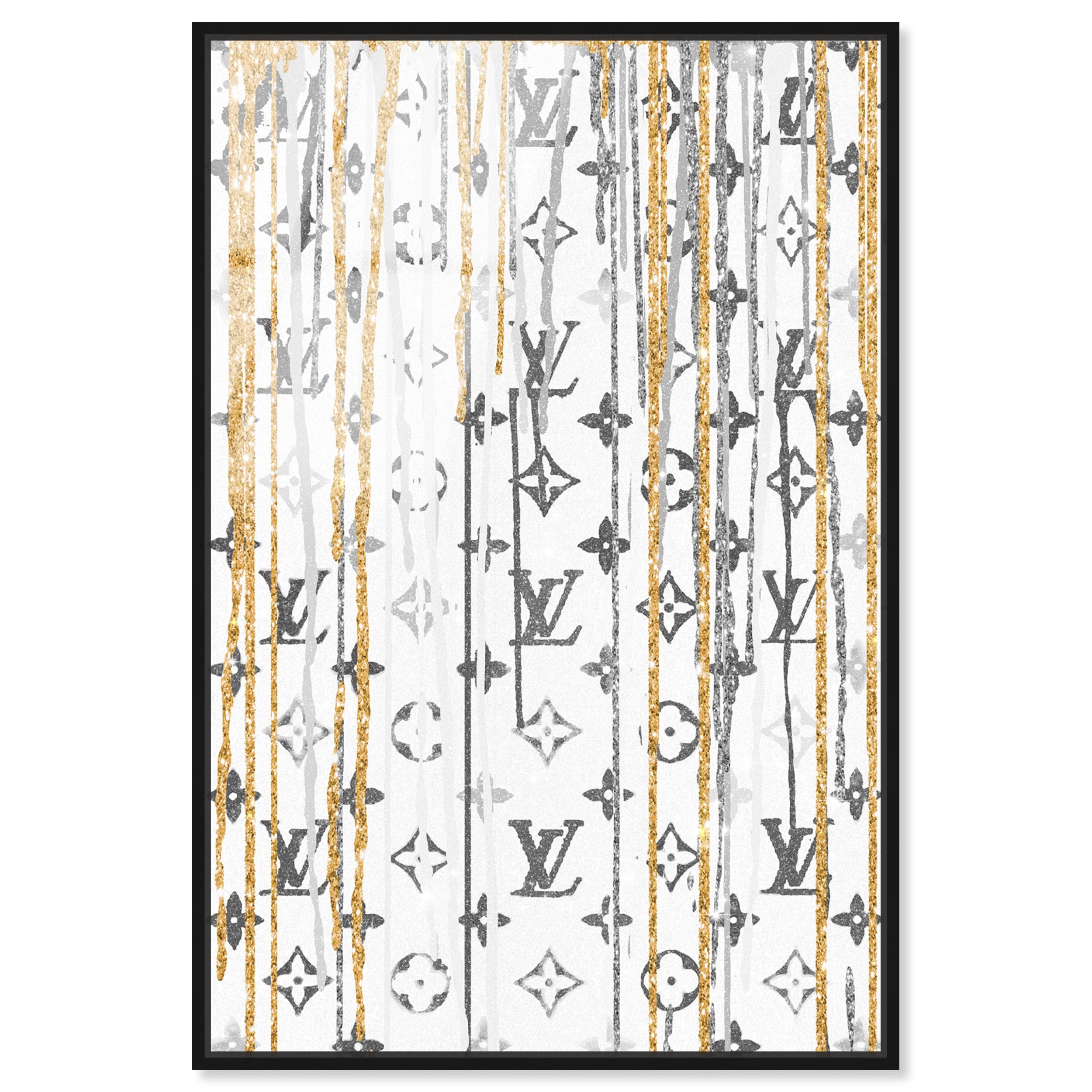 Luxury Drips Black and White