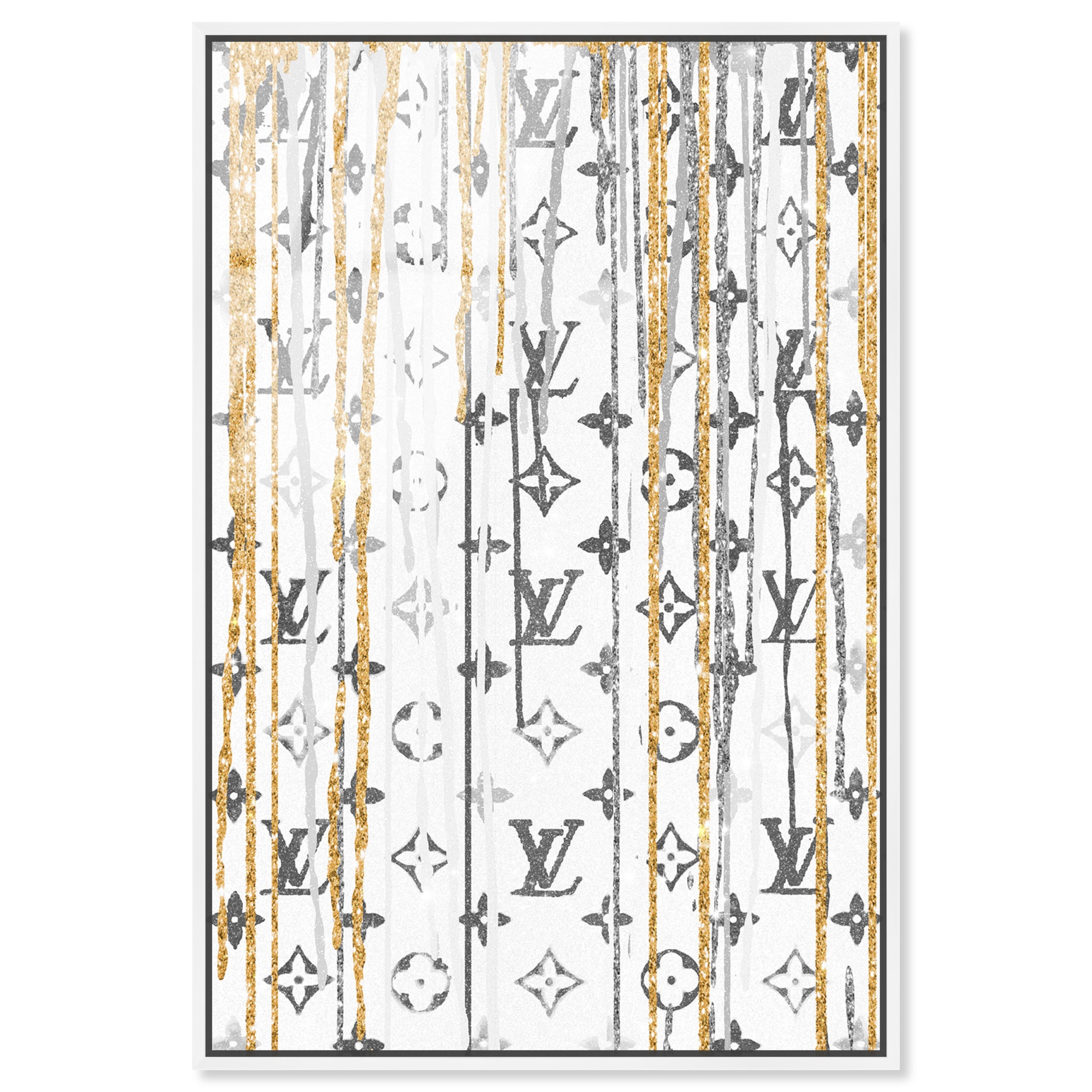 Luxury Drips Black and White