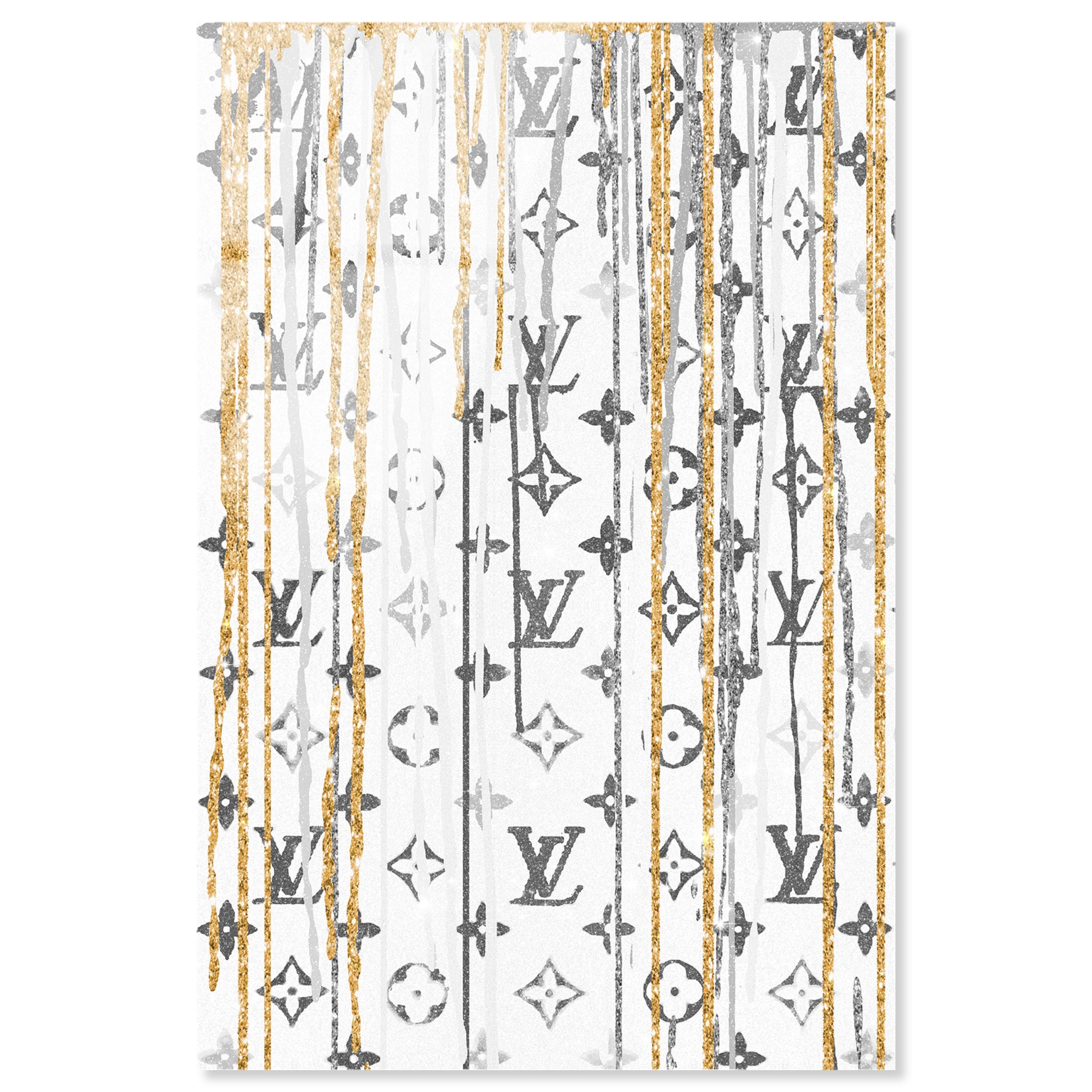 Luxury Drips Black and White Main image
