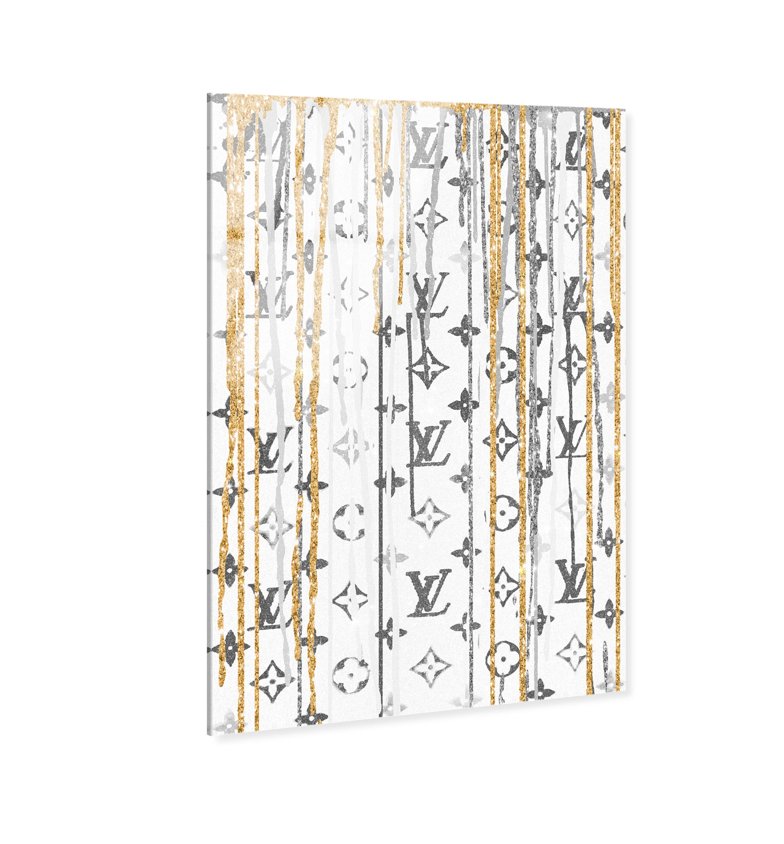 Luxury Drips Black and White Secondary image