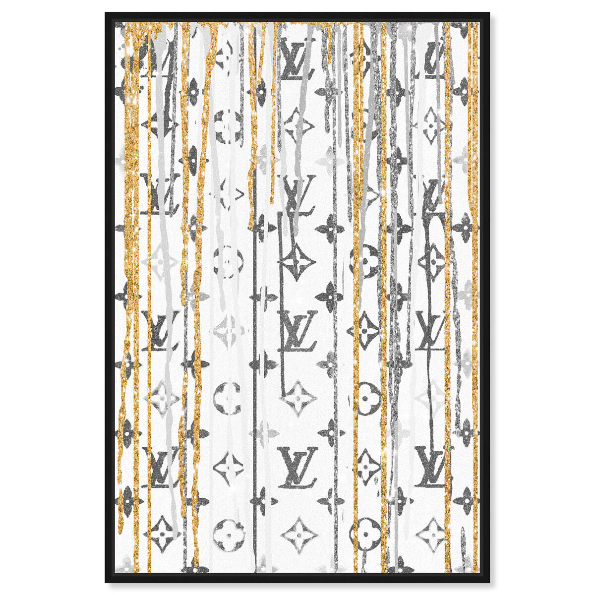 Luxury Drips Black and White