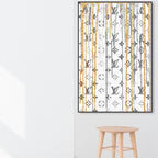 Luxury Drips Black and White