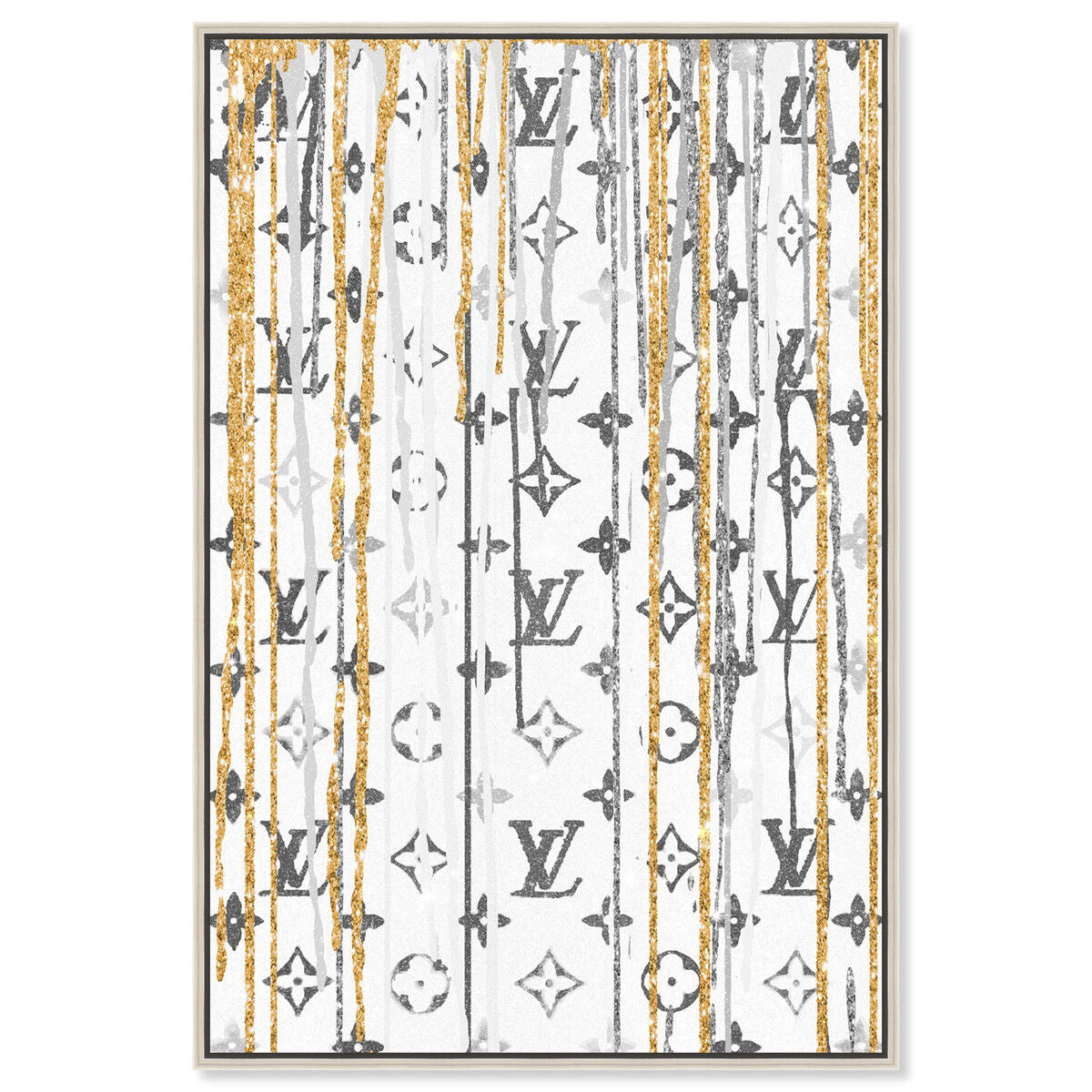 Luxury Drips Black and White