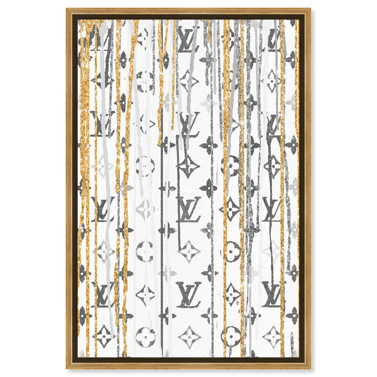 Luxury Drips Black and White