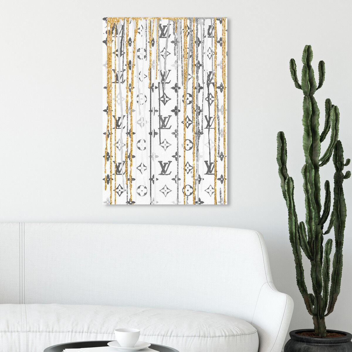 Luxury Drips Black and White Secondary image