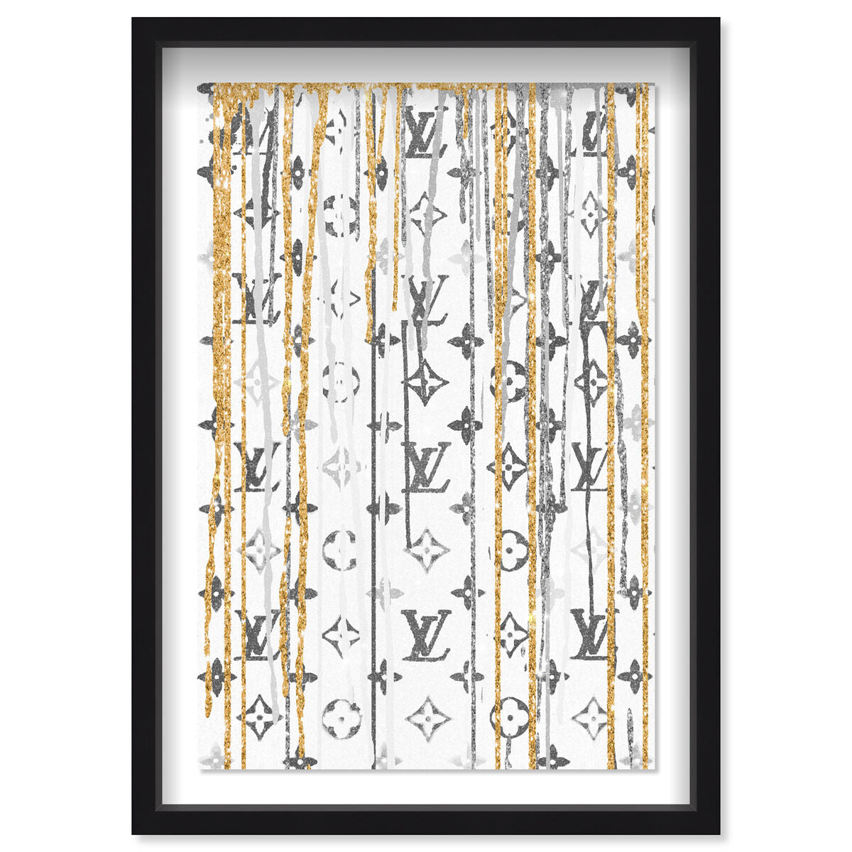 Luxury Drips Black and White Main image