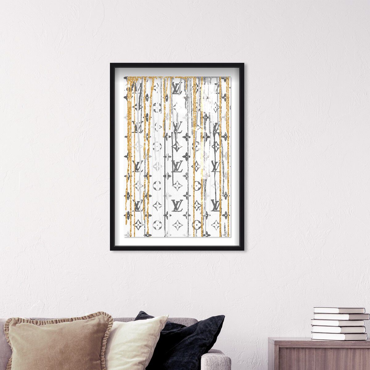 Luxury Drips Black and White