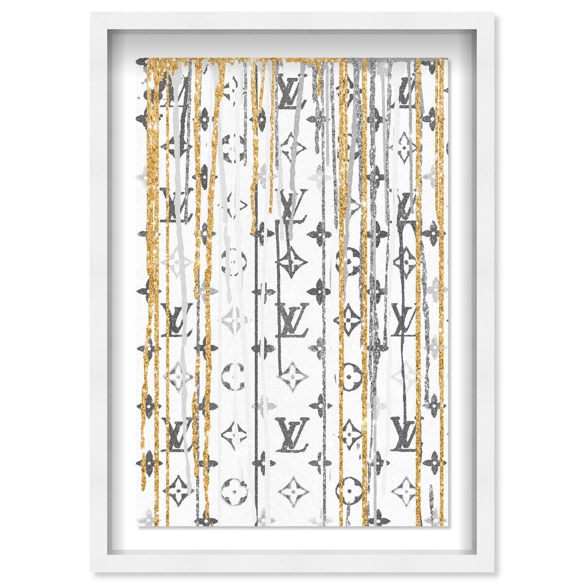 Luxury Drips Black and White
