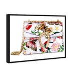 Butterfly Floral Bag