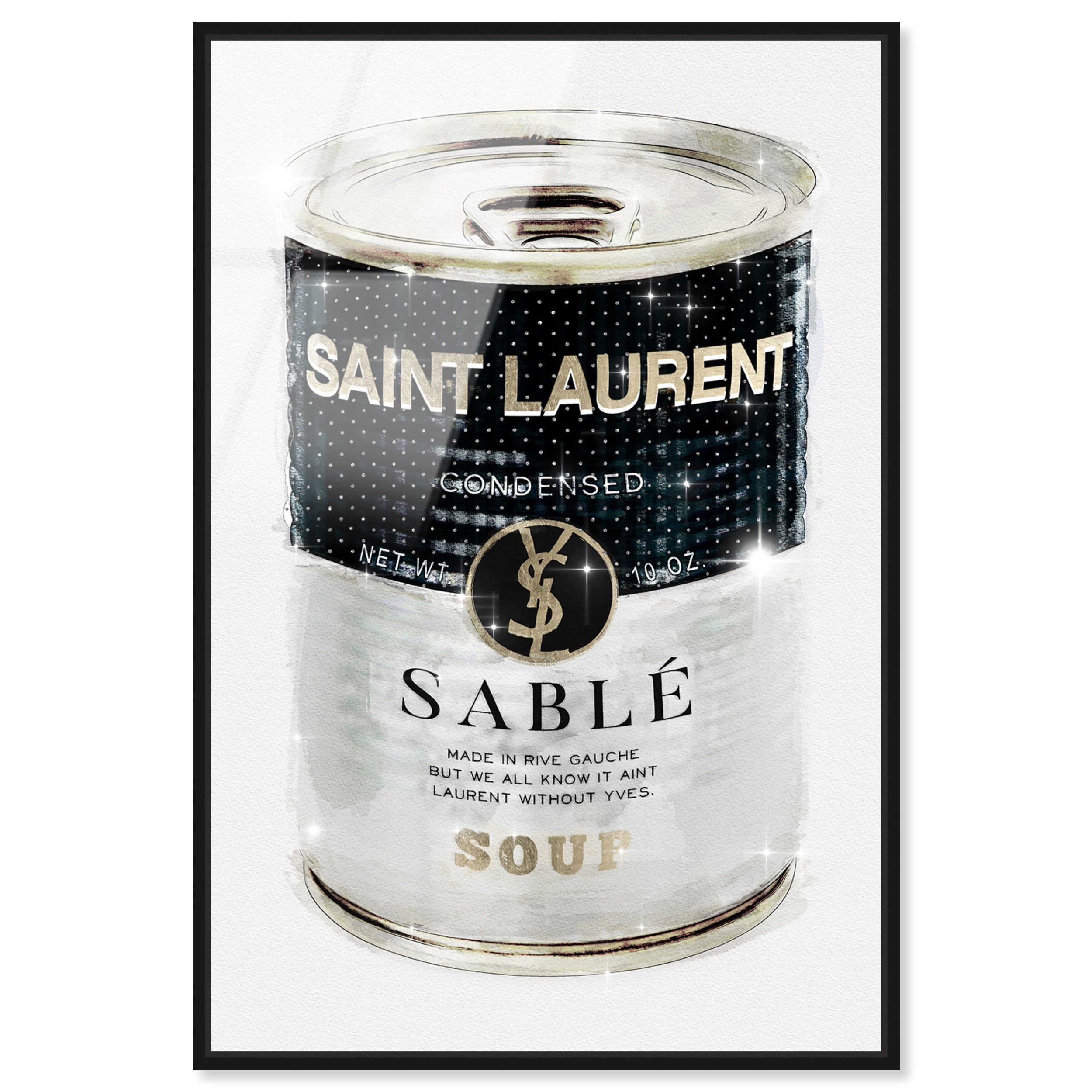 Rive Sable Soup Can Silver