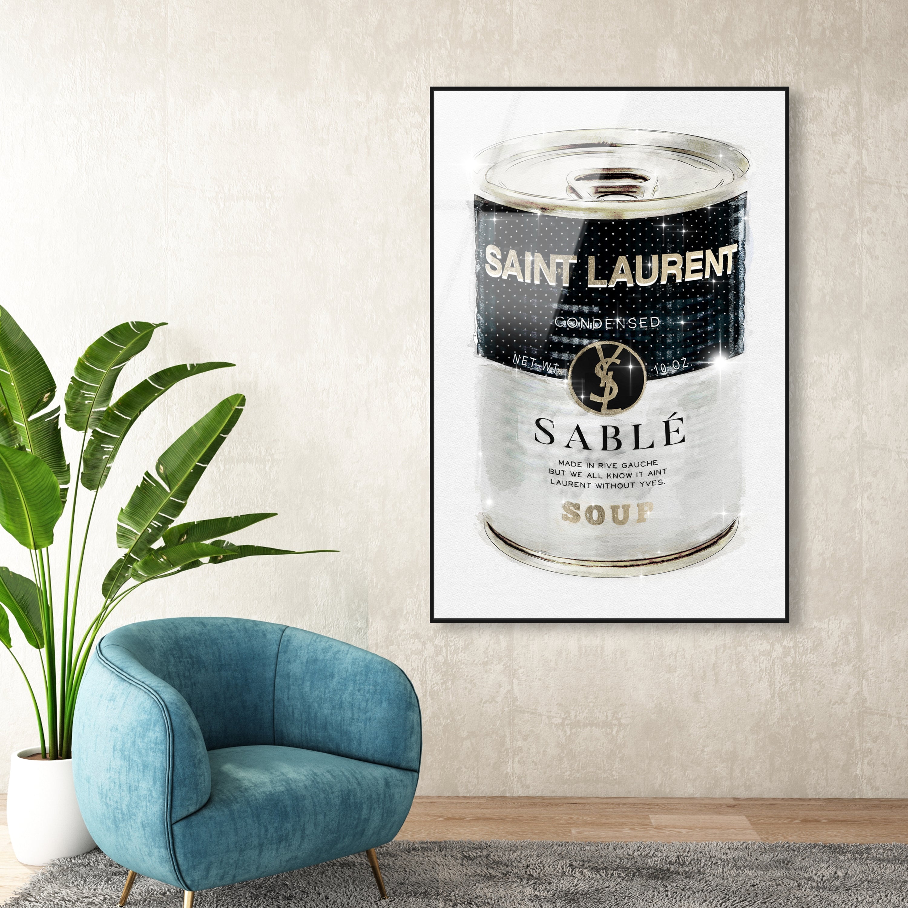 Rive Sable Soup Can Silver