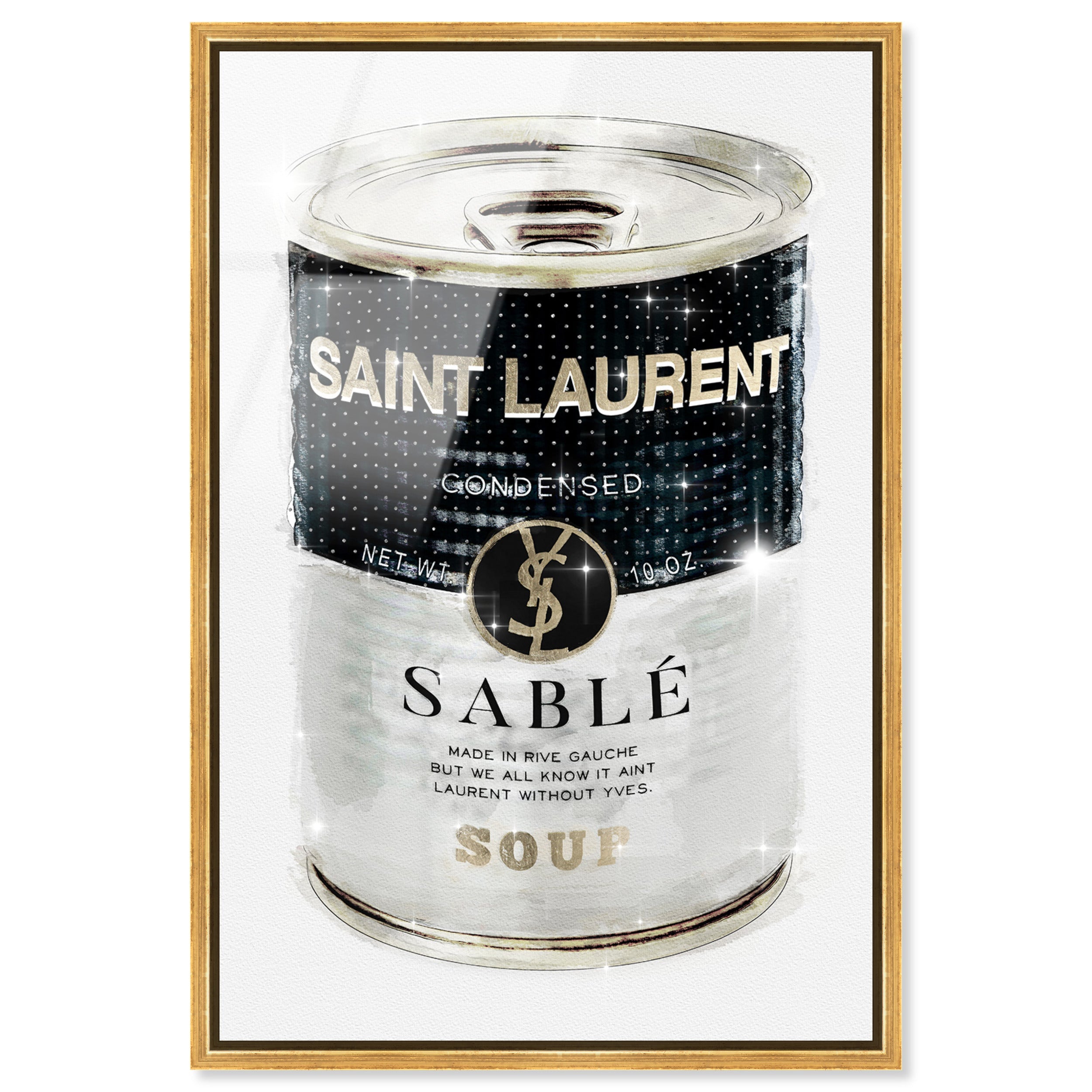 Rive Sable Soup Can Silver